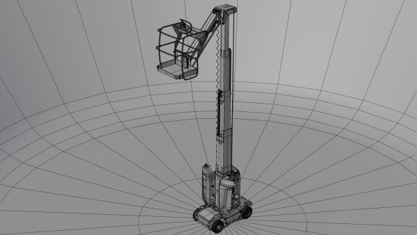 Haulotte Mast Star 10 Vertical Jib