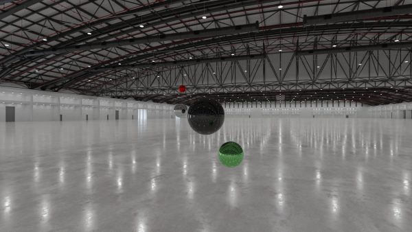 HDRI - Exhibition Hall Interior 8 - 16384x8192