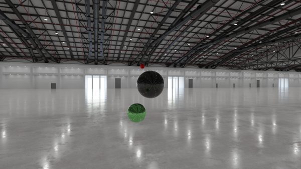 HDRI - Exhibition Hall Interior 8 - 16384x8192