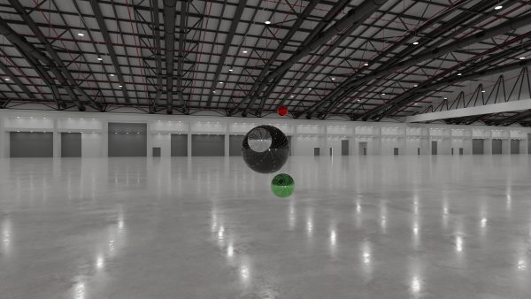 HDRI - Exhibition Hall Interior 8 - 16384x8192