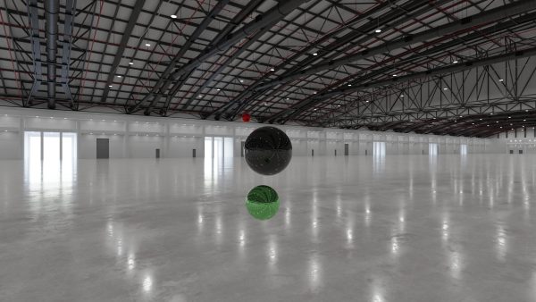HDRI - Exhibition Hall Interior 8 - 16384x8192