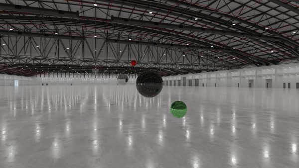 HDRI - Exhibition Hall Interior 8 - 16384x8192