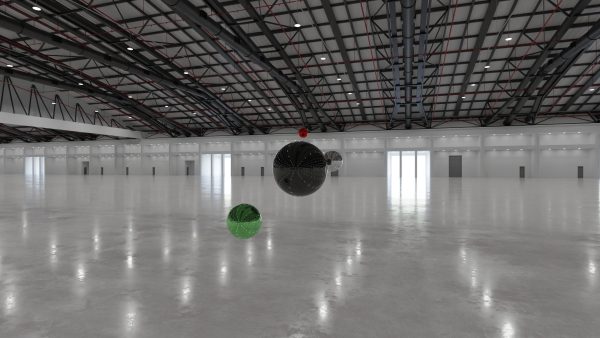 HDRI - Exhibition Hall Interior 8 - 16384x8192