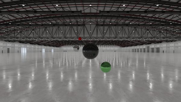 HDRI - Exhibition Hall Interior 8 - 16384x8192