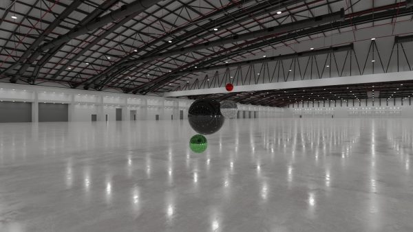HDRI - Exhibition Hall Interior 8 - 16384x8192