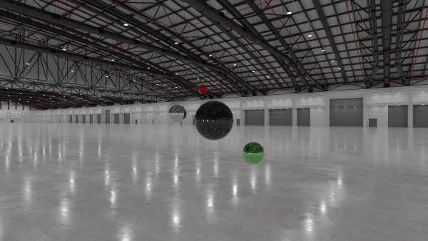 HDRI - Exhibition Hall Interior 8 - 16384x8192
