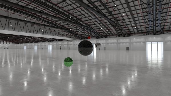 HDRI - Exhibition Hall Interior 8 - 16384x8192
