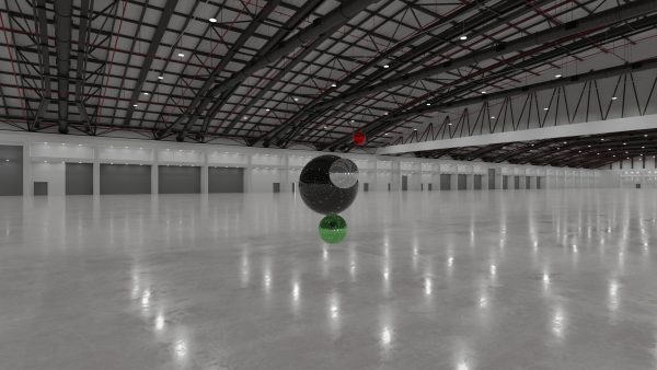 HDRI - Exhibition Hall Interior 8 - 16384x8192