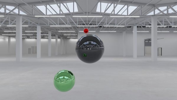 HDRI - Industrial Warehouse Interior 2 - 16384x8192