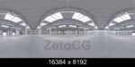 HDRI - Industrial Warehouse Interior 2 - 16384x8192