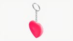 Heart shaped keychain 01