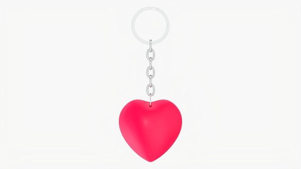 Heart shaped keychain 01