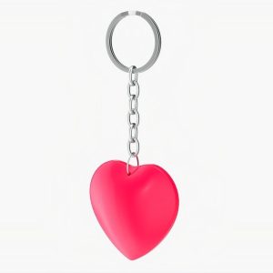 Heart shaped keychain 01