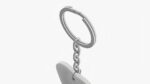 Heart shaped keychain 01