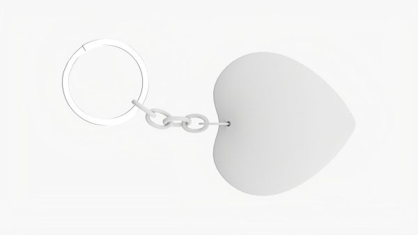 Heart shaped keychain 02