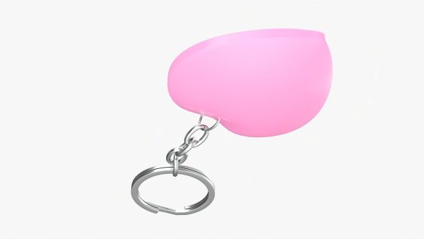 Heart shaped keychain 02