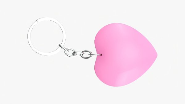 Heart shaped keychain 02