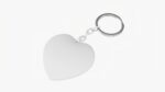 Heart shaped keychain 02