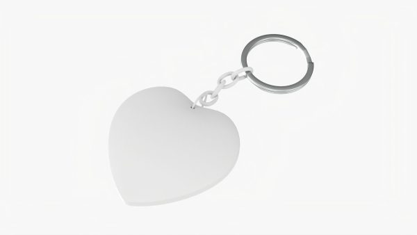 Heart shaped keychain 02
