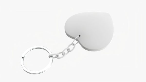 Heart shaped keychain 02