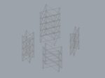 Heavy Duty Steel Industrial Columns