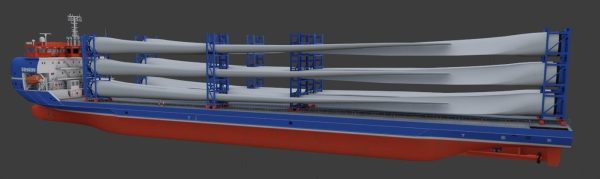 Heavy Load Carrier Ship 3D model
