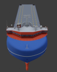 Heavy Load Carrier Ship 3D model