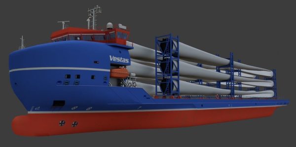 Heavy Load Carrier Ship 3D model