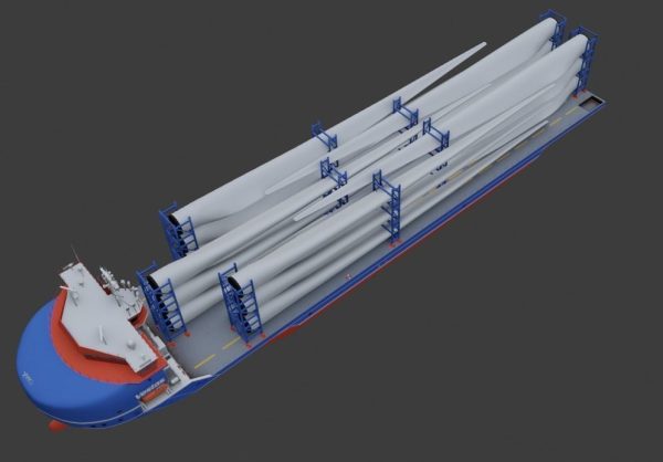 Heavy Load Carrier Ship 3D model