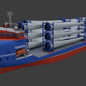 Heavy Load Carrier Ship 3D model
