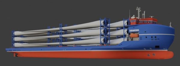 Heavy Load Carrier Ship 3D model