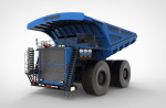 heavy mining truck