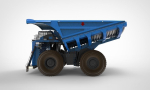 heavy mining truck