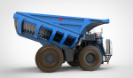 heavy mining truck