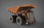 heavy mining truck