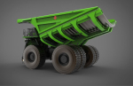 heavy mining truck