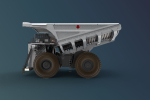 heavy mining truck