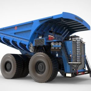 heavy mining truck