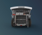 heavy mining truck