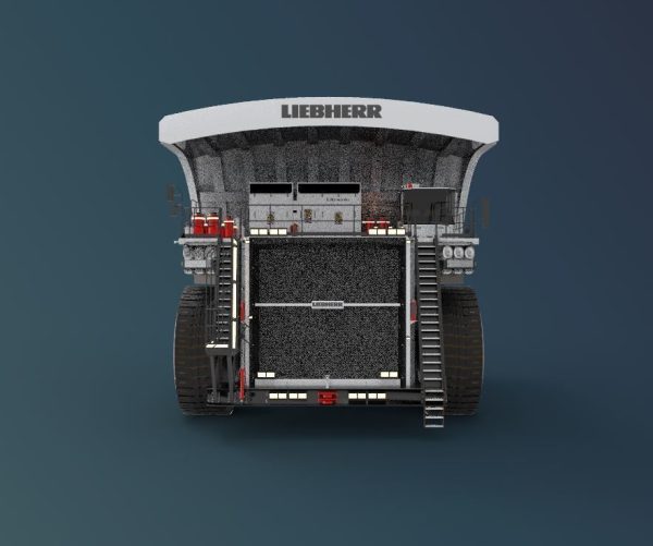 heavy mining truck