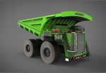 heavy mining truck