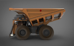heavy mining truck