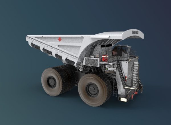heavy mining truck