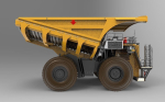 heavy mining truck