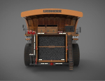 heavy mining truck