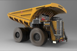 heavy mining truck