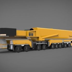 heavy mobile crane