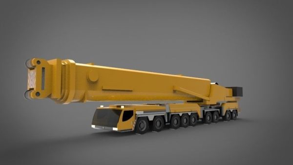 heavy mobile crane