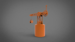heavy scrap crane