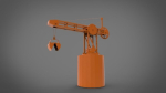 heavy scrap crane